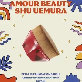 SHU UEMURA PETAL 55 FOUNDATION BRUSH (LIMITED EDITION CRAFTED IN JAPAN)